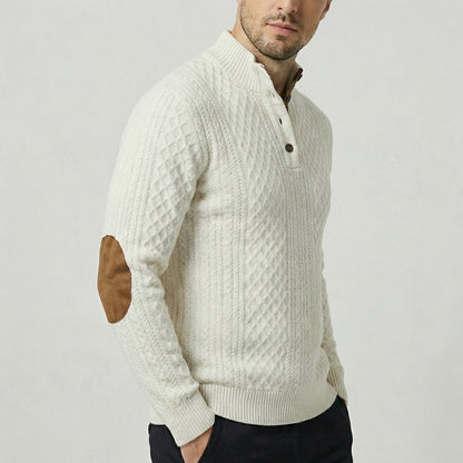 Preston - Men's Classic High Collar Pullover