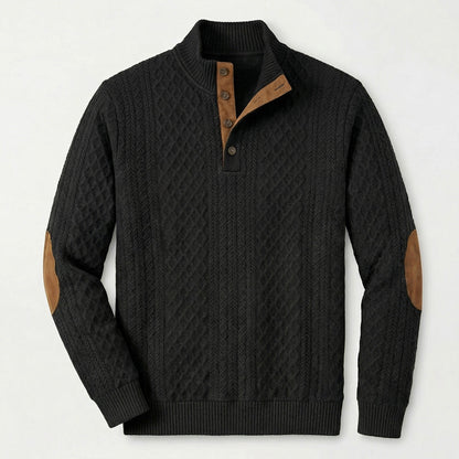 Preston - Men's Classic High Collar Pullover