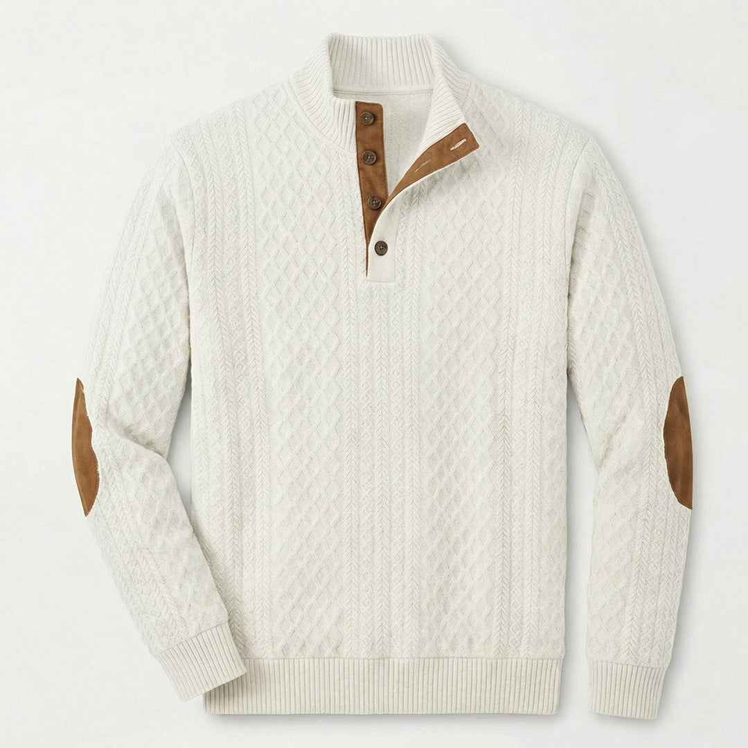Preston - Men's Classic High Collar Pullover