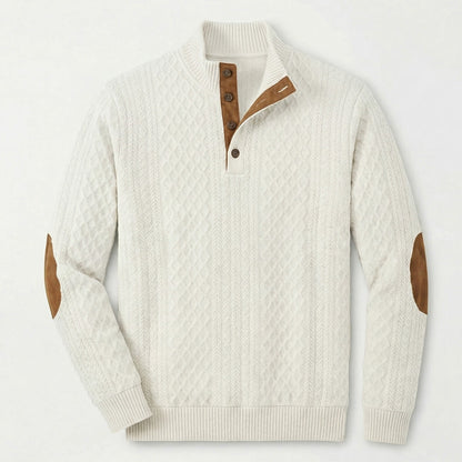Preston - Men's Classic High Collar Pullover