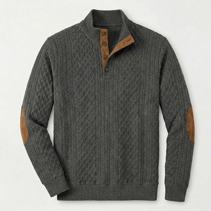 Preston - Men's Classic High Collar Pullover